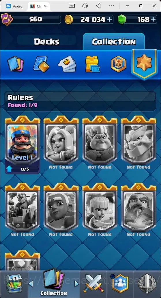 Clash Royale Accounts Mobile |Trophy 3550|4 EVO Cards|1 Hero Card|168 Ge image 15