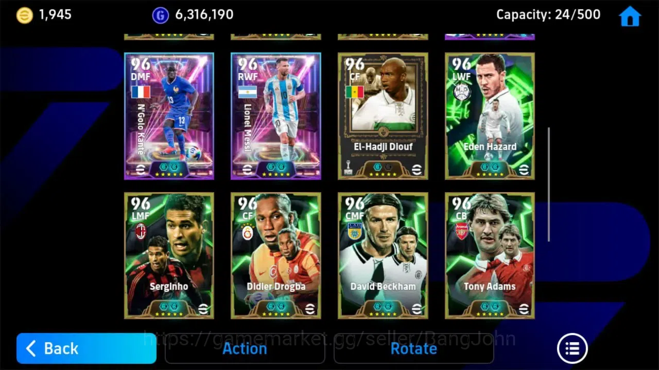 eFootball Accounts Android Power 3151 | Cannavaro Epic DB | Kahn Epic image 3
