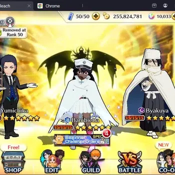 Bleach: Brave Souls Accounts Starter Global |122K BP+10K Orb|Fresh Story|Ichigo DT|Ulquiorra CVV|Byakuya,Bambietta TYBW24