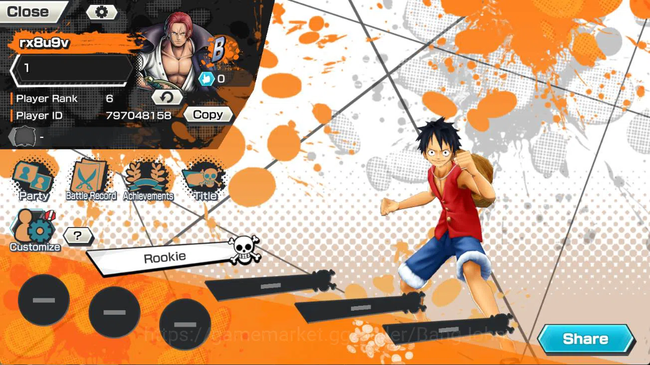 One Piece Bounty Rush Others GLOBAL | 3 ex, FR shanks, St Ethanbaron, DD shanks image 1