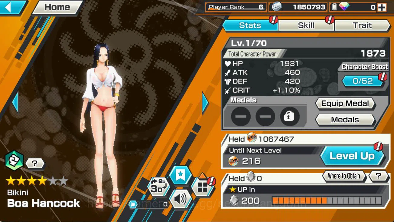 One Piece Bounty Rush Accounts Others GLOBAL | 3 ex, FR shanks, St Ethanbaron, DD shanks, Bikini hancock Check SS OPBR160B 8