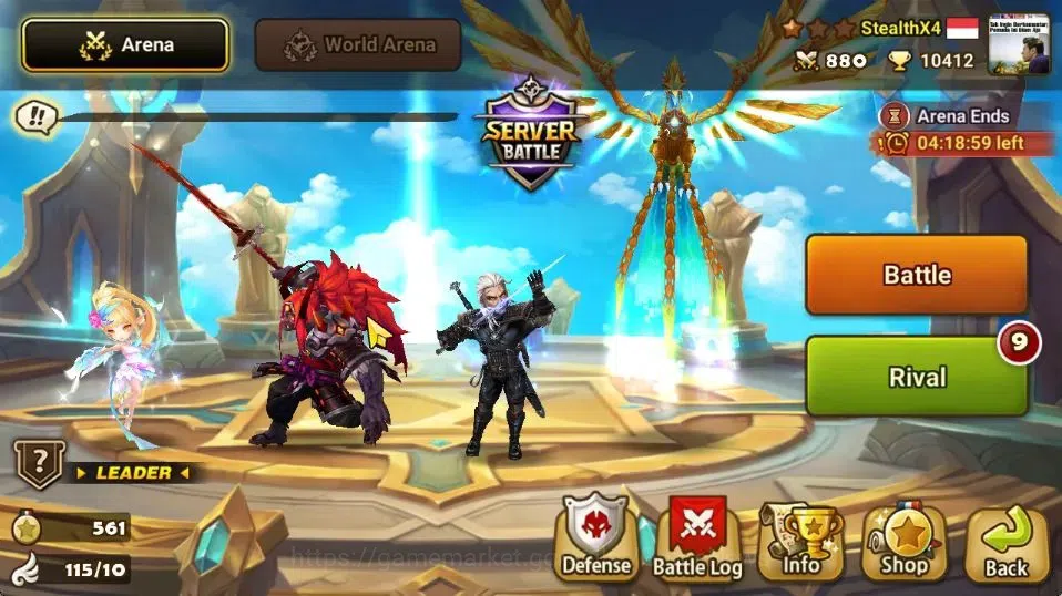 Summoners War: Sky Arena Accounts GLOBAL Lv 76|1 LD[Vivachel]|35 Total NB5[Leo,Olive image 9