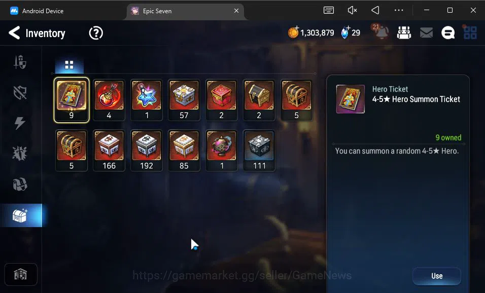Epic Seven Accounts GLOBAL Unverif|New Era|6 ML(LOTScales,C Lilias,US image 8