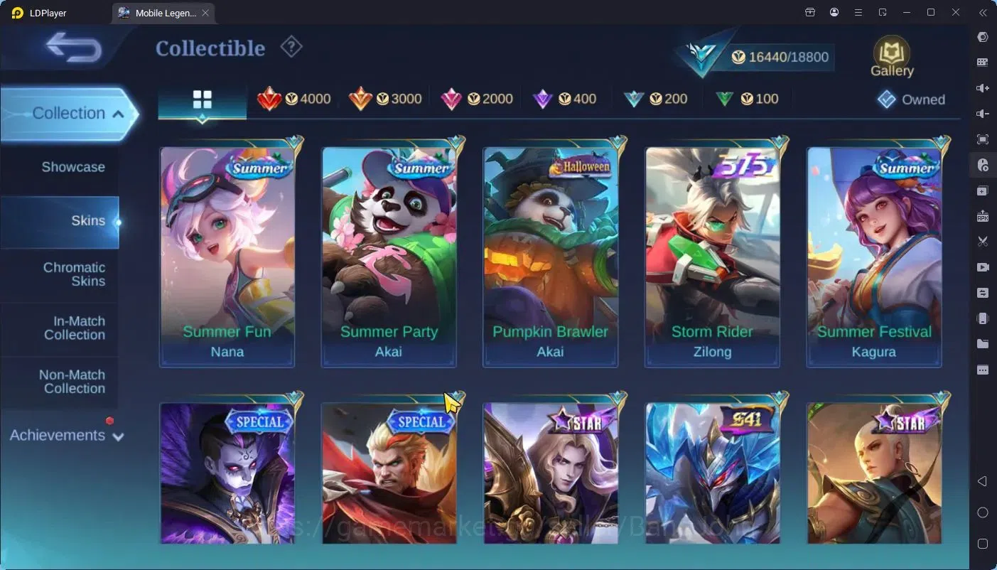 Mobile Legends: Bang Bang Accounts Global |Hero 43|Skin 61|Seasoned|Sanrio: Change,Fl image 10
