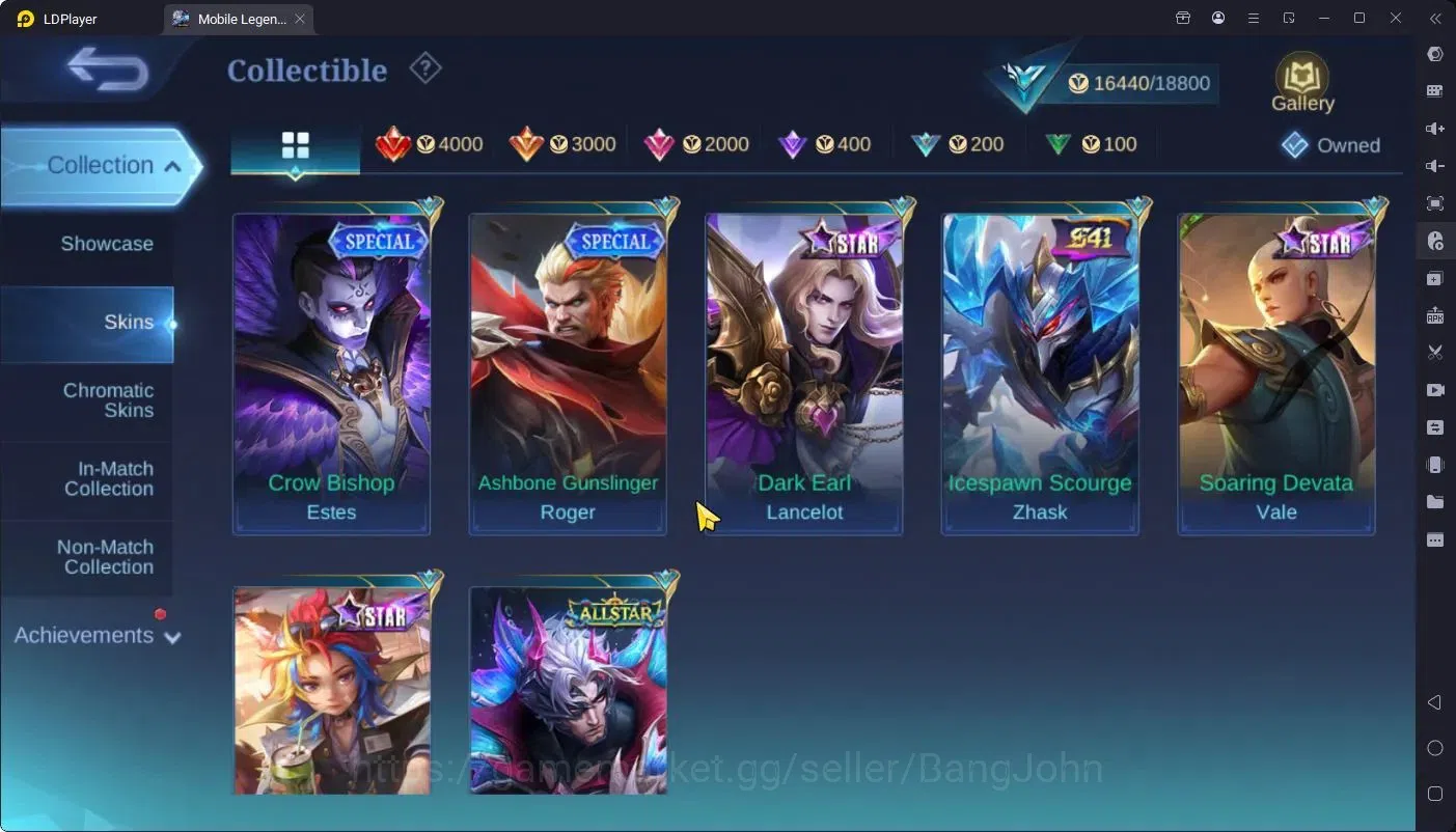 Mobile Legends: Bang Bang Accounts Global |Hero 43|Skin 61|Seasoned|Sanrio: Change,Fl image 11