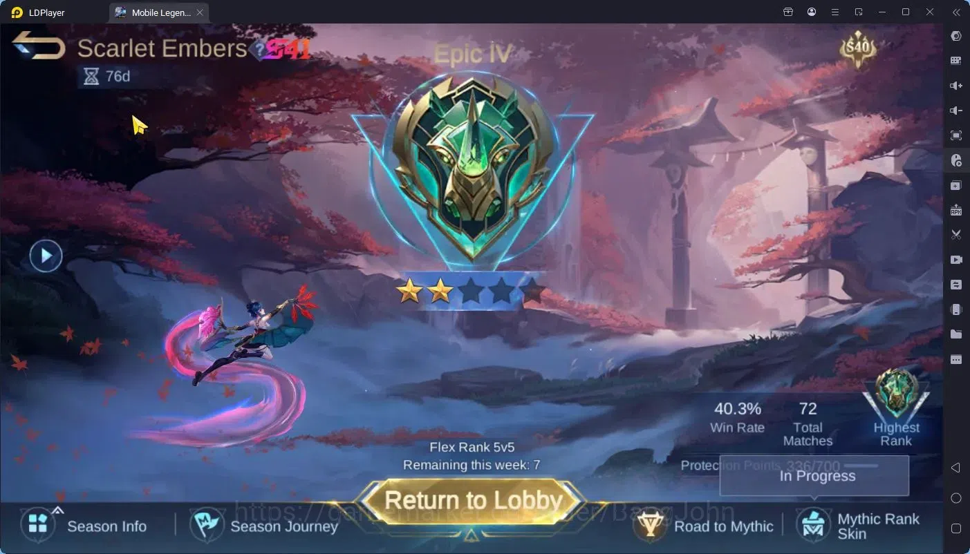 Mobile Legends: Bang Bang Accounts Global |Hero 43|Skin 61|Seasoned|Sanrio: Change,Fl image 14