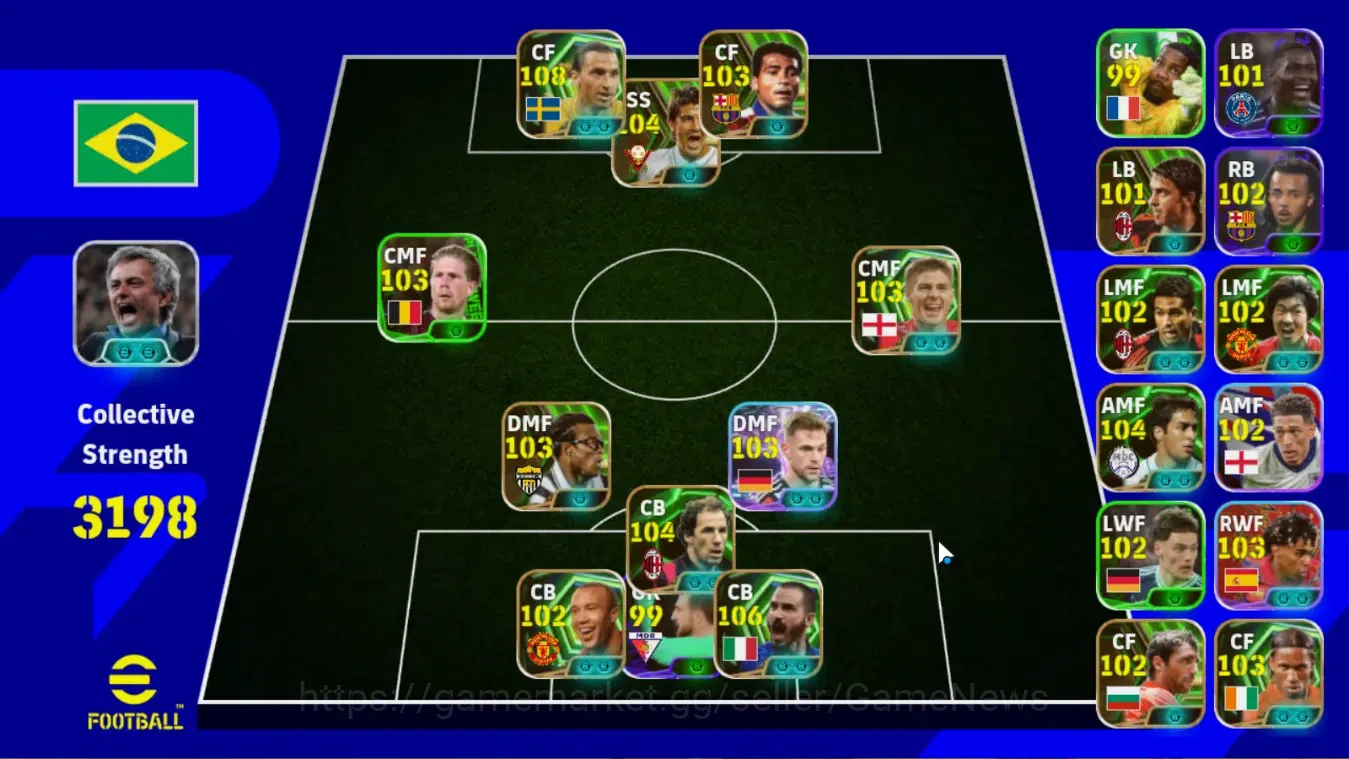 eFootball Accounts Android|Epic Zlatan Ibrahimovic,Leonardo Bonucci,D image 1