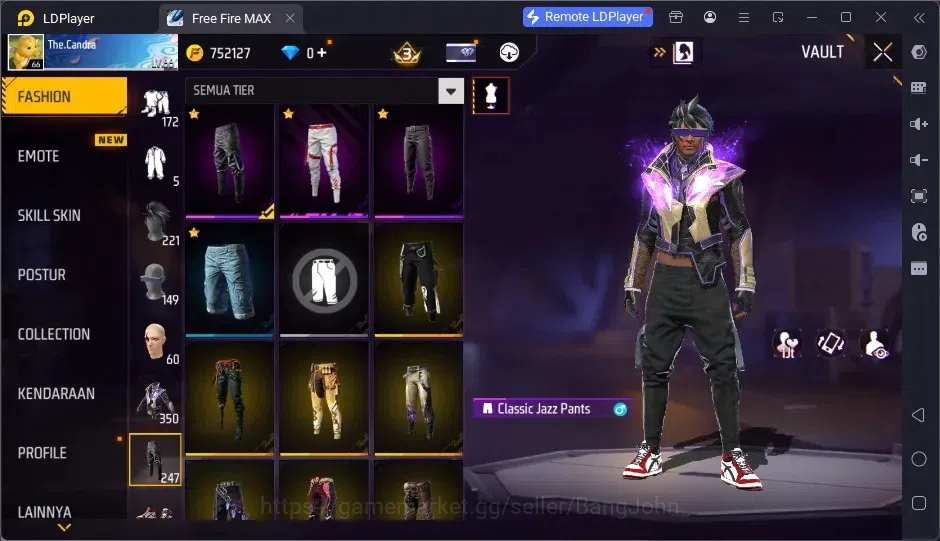 Free Fire Accounts Indonesia | EVO GUNL: XM8- Destiny Guardian Lv5 |  image 13