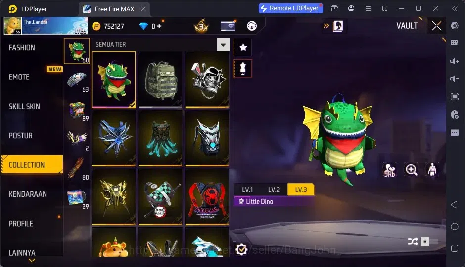 Free Fire Accounts Indonesia | EVO GUNL: XM8- Destiny Guardian Lv5 |  image 16