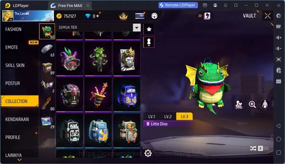 Free Fire Accounts Indonesia | EVO GUNL: XM8- Destiny Guardian Lv5 |  image 20