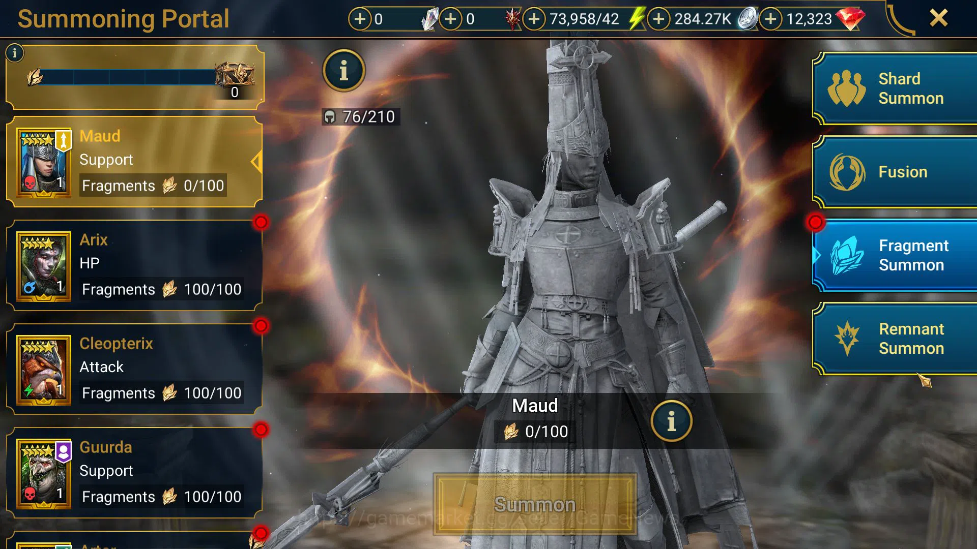 Raid: Shadow Legends Accounts Mid-Game Lv 9 689K Power|1 Mythical(Galleus Bloodcrest)21 10
