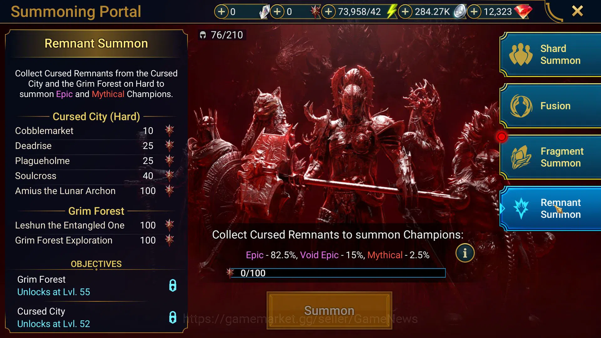 Raid: Shadow Legends Accounts Mid-Game Lv 9 689K Power|1 Mythical(Galleus Bloodcrest)21 8