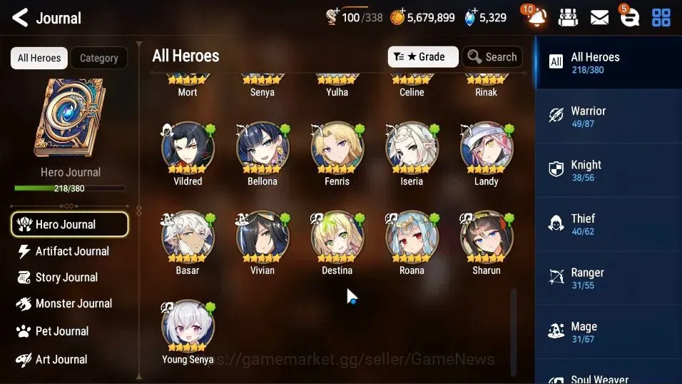Epic Seven Accounts ASIA UnVerif|21 ML(Rhina&Lucil,LOTScales,BArunka,g image 11