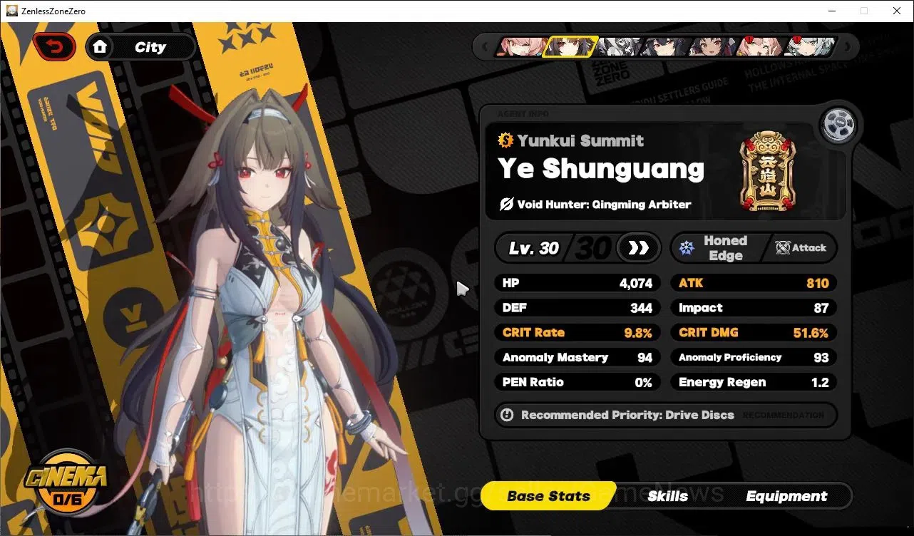 Zenless Zone Zero Accounts ASIA|IK 23|Starter S1 Ch2|2 Limited[Ye Shunguang,Z image 15