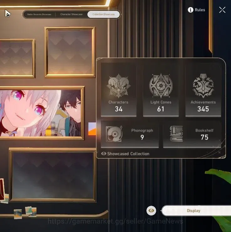 Honkai Star Rail Accounts Asia|TL 59|9 Limited|Yao Guang+Sign,Phainon,SW 999 image 3