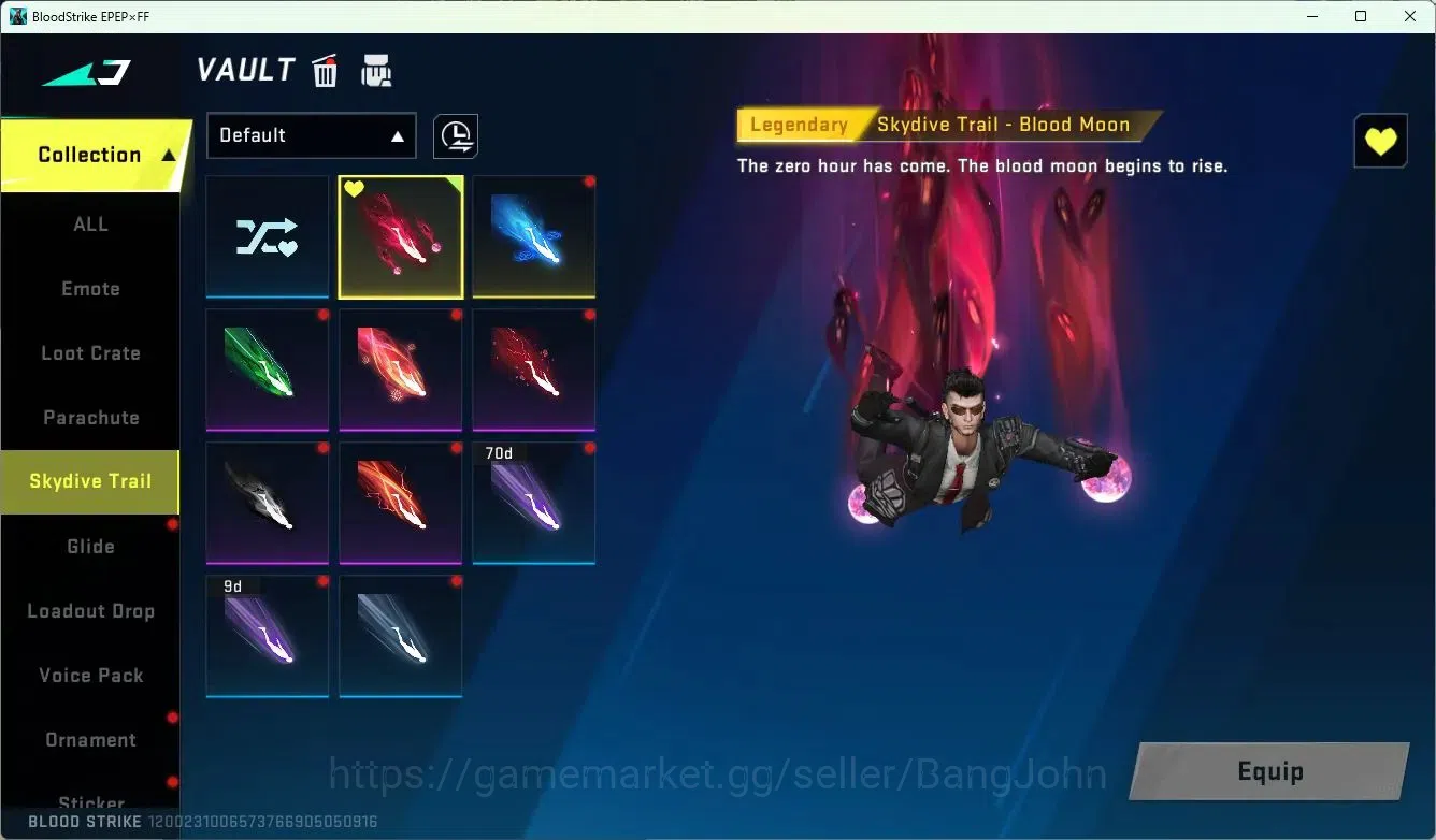 Blood Strike Accounts ASIA | 2 Collab Skins | 1 Eternal Skins | 3 Limite image 13