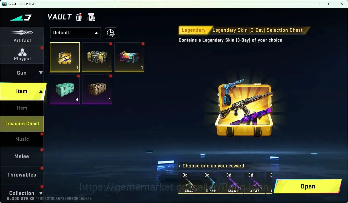 Blood Strike Accounts ASIA | 2 Collab Skins | 1 Eternal Skins | 3 Limite image 18