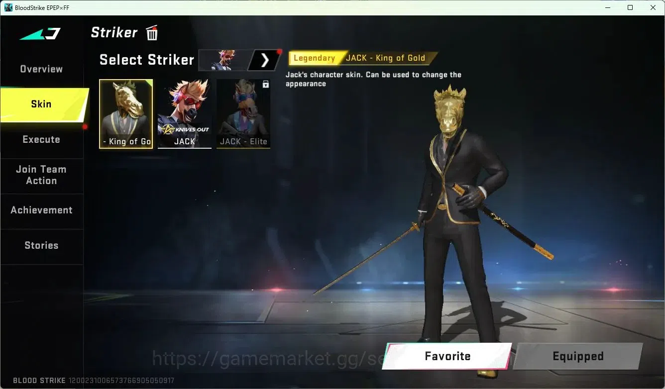 Blood Strike Accounts ASIA | 2 Collab Skins | 1 Eternal Skins | 3 Limite image 5