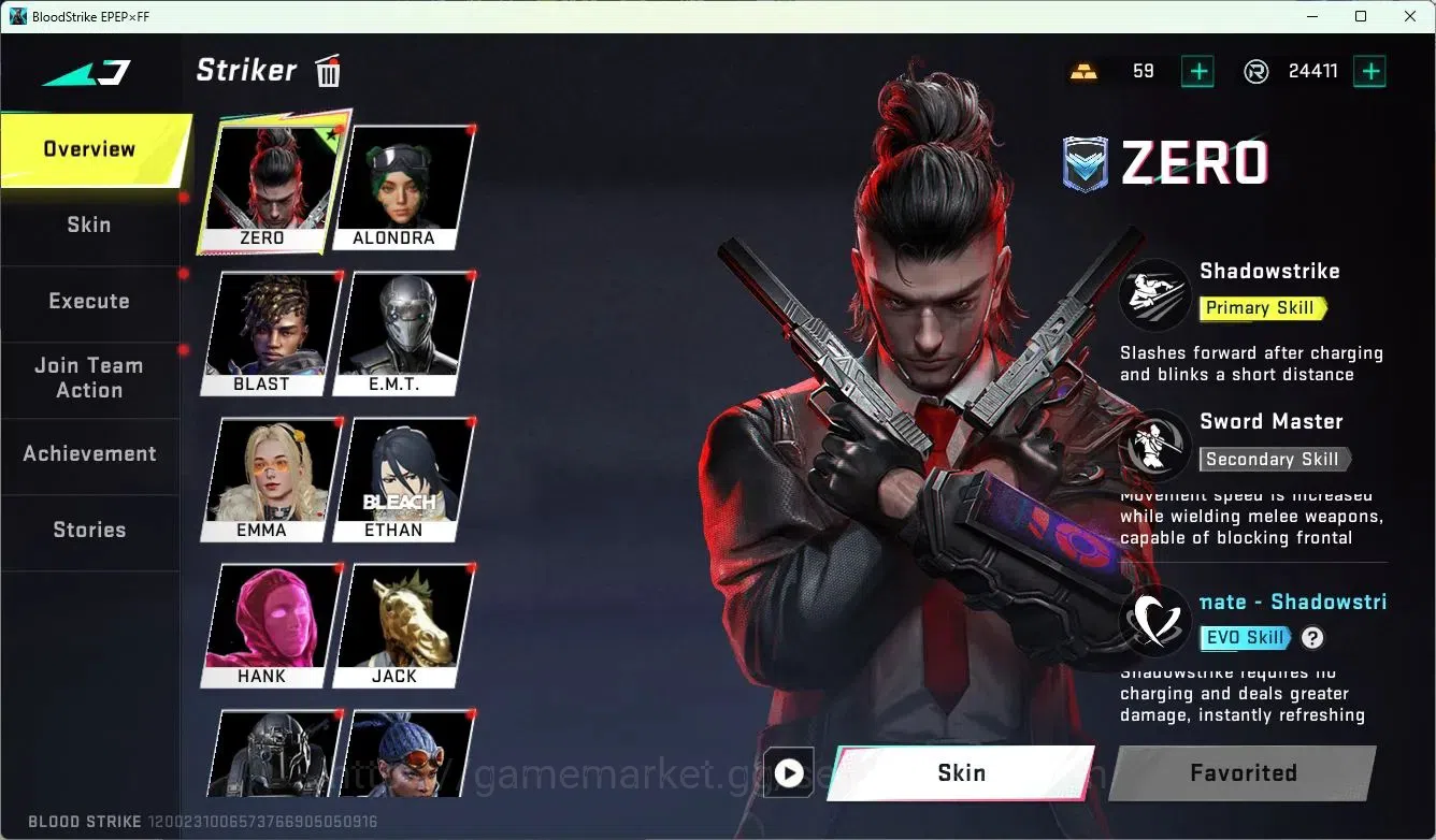 Blood Strike Accounts ASIA | 2 Collab Skins | 1 Eternal Skins | 3 Limite image 9