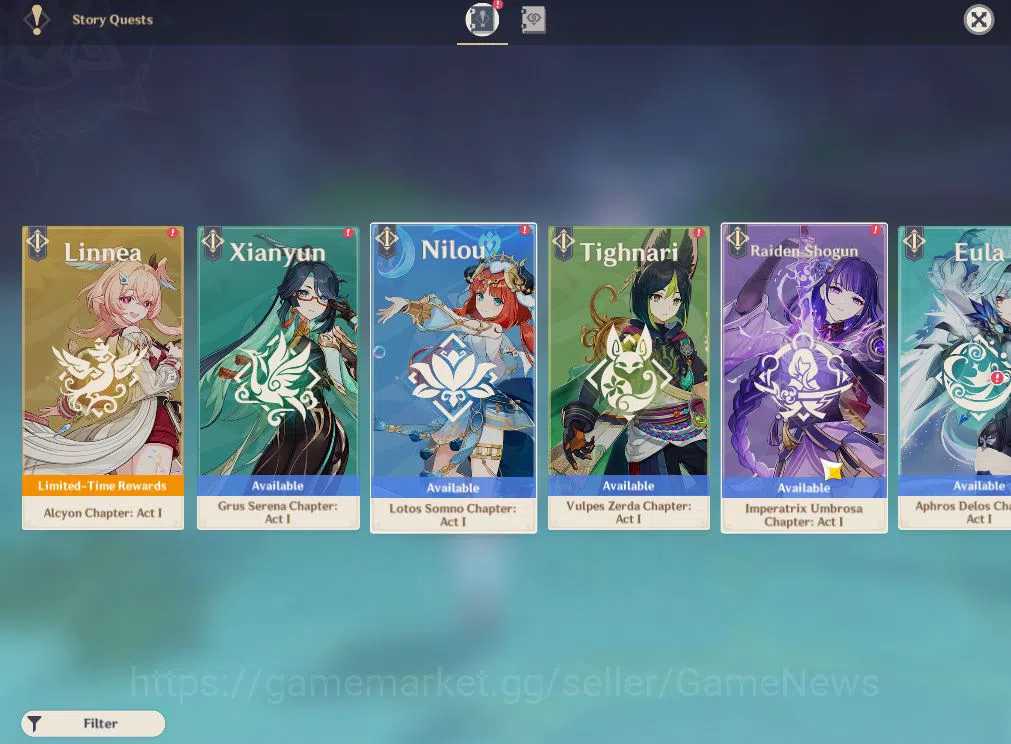 Genshin Impact Accounts Mid Game ASIA|Free HSR|AR 47|3 Limited 11
