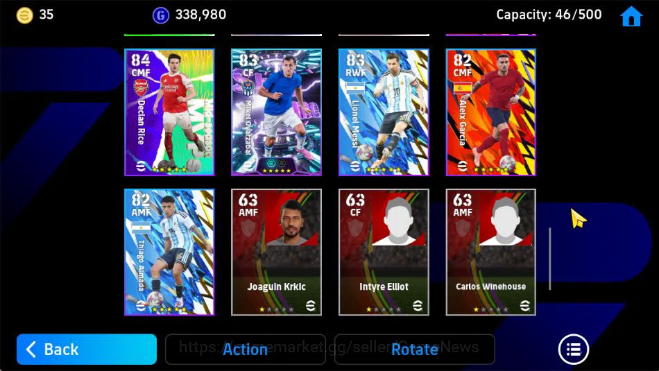 eFootball Accounts Mobile|Big Time Sadio Mane Acc Burst,Pele Phenom F image 11