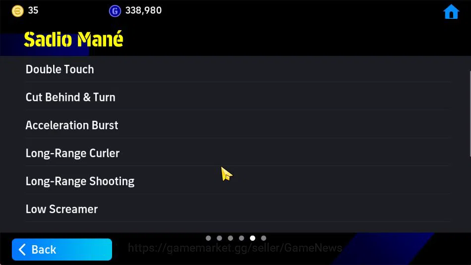eFootball Accounts Mobile|Big Time Sadio Mane Acc Burst,Pele Phenom F image 12