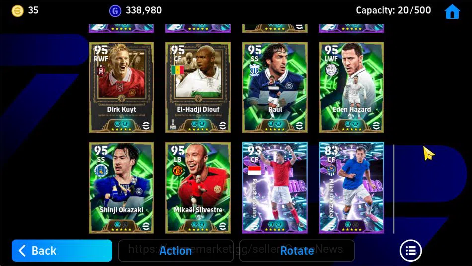 eFootball Accounts Mobile|Big Time Sadio Mane Acc Burst,Pele Phenom F image 6