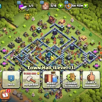 Clash of Clans Accounts High-End LV 119|TH 13|HH 7|Limited Skin|BK 41,AQ 41,GW 26,MP 29,RC 22|BM 8|CN ON|Protect OFF|Take