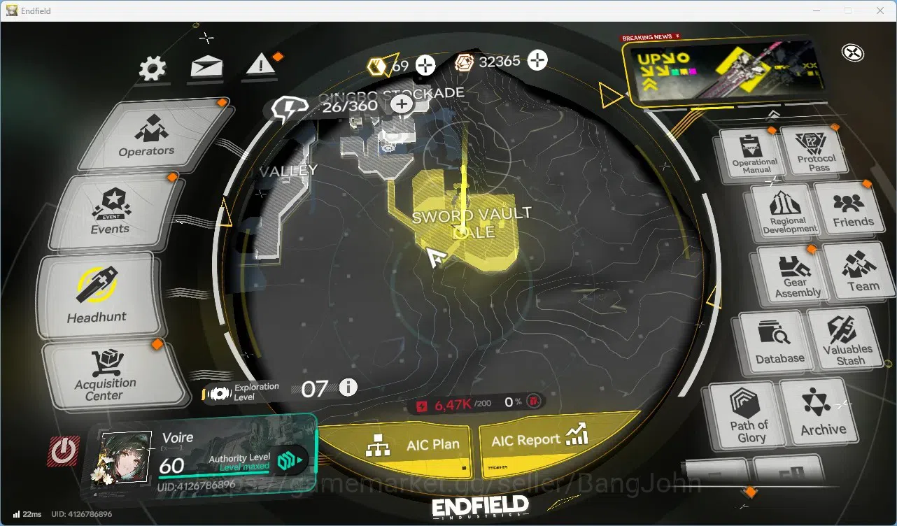 Arknights: Endfield Accounts ASIA|Lv 60|7 Limit+7 Sign|Limit (Laevatain,Yvonne, image 17
