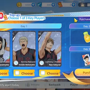 Kuroko's Basketball Street Rivals Accounts SEA SV013|Fresh Starter Lv 2 Limit Zone Taiga Kagami + 3 Other Char + Story