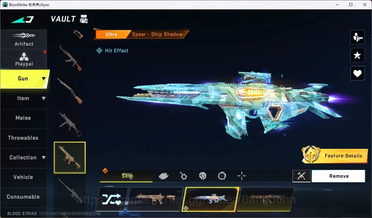 Blood Strike Accounts ASIA | 2 ETERNAL:Desert Eagle,M700|6 COLLAB GUN:4 image 15