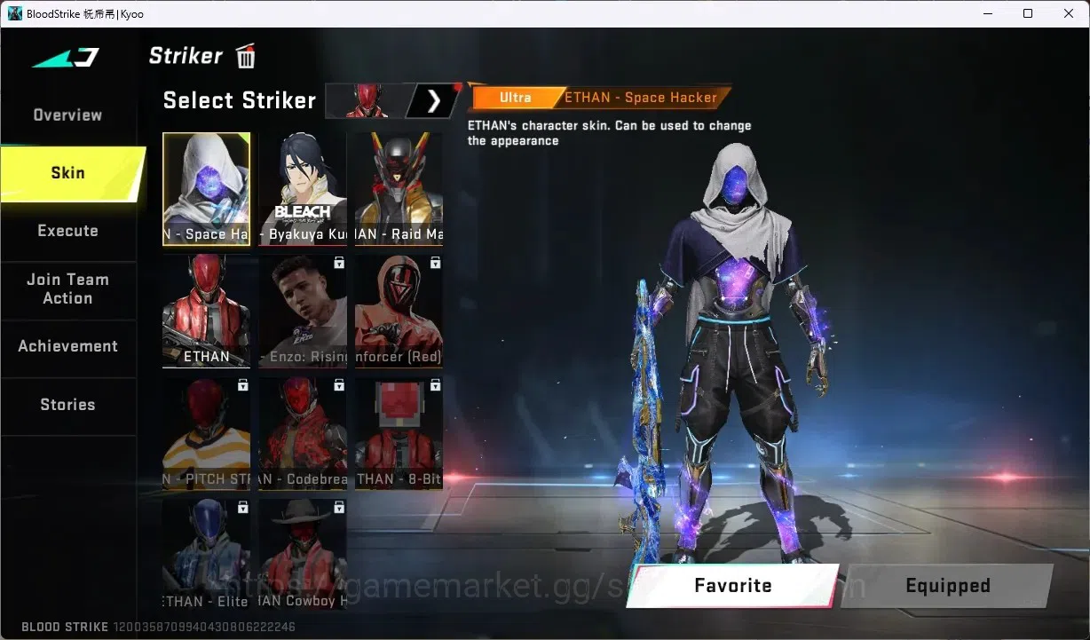 Blood Strike Accounts ASIA | 2 ETERNAL:Desert Eagle,M700|6 COLLAB GUN:4 image 20