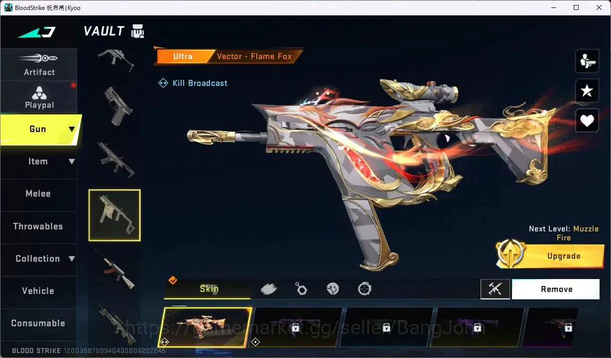 Blood Strike Accounts ASIA | 2 ETERNAL:Desert Eagle,M700|6 COLLAB GUN:4 image 4