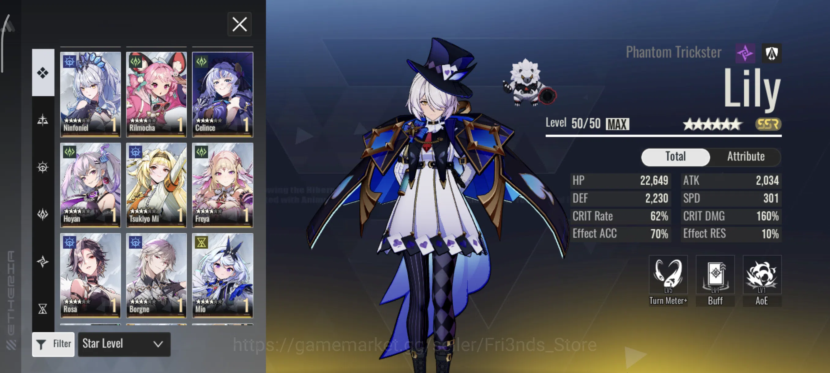Etheria: Restart Accounts ETR177 | GLOBAL 22 | BEAST MIDGAME 41SSR 11LND ANI image 3