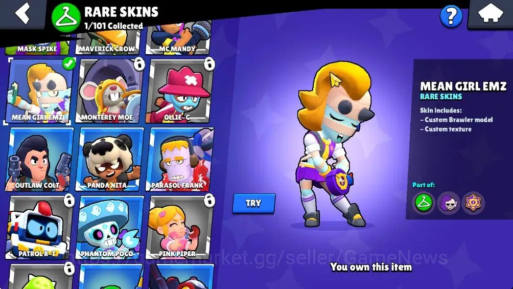Brawl Stars Accounts 2389 Trophy|19 Brawlers 2 Max Lvl [Full Buffies Em image 11
