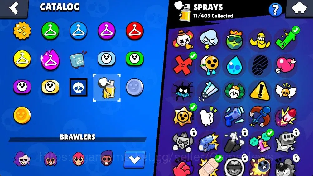 Brawl Stars Accounts 2389 Trophy|19 Brawlers 2 Max Lvl [Full Buffies Em image 19