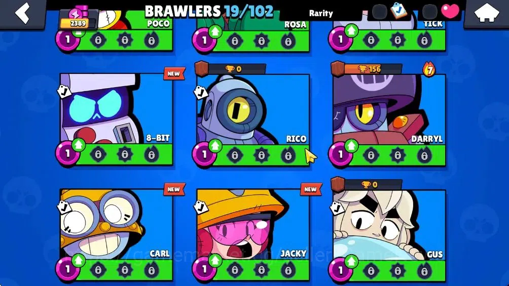 Brawl Stars Accounts 2389 Trophy|19 Brawlers 2 Max Lvl [Full Buffies Em image 7