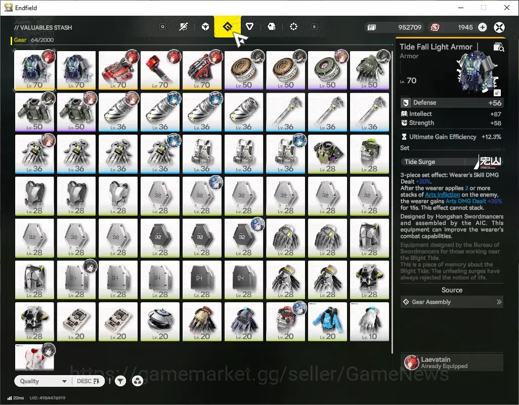 Arknights: Endfield Accounts ASIA|Lv 50|11,3k Arsenal|7 SSR (2 Limited) + 7 (*6 Weapon)|1 WP 8