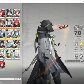Arknights: Endfield Accounts ASIA|Lv 50|11,3k Arsenal|7 SSR (2 Limited) + 7 (*6 Weapon)|1 WP