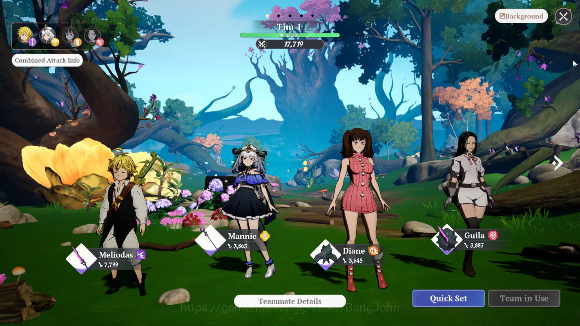 The Seven Deadly Sins: Origin Accounts SEA | Lvl 36 | 4 SSR | (Meliodas,Mannie)P2, Diane+ image 2