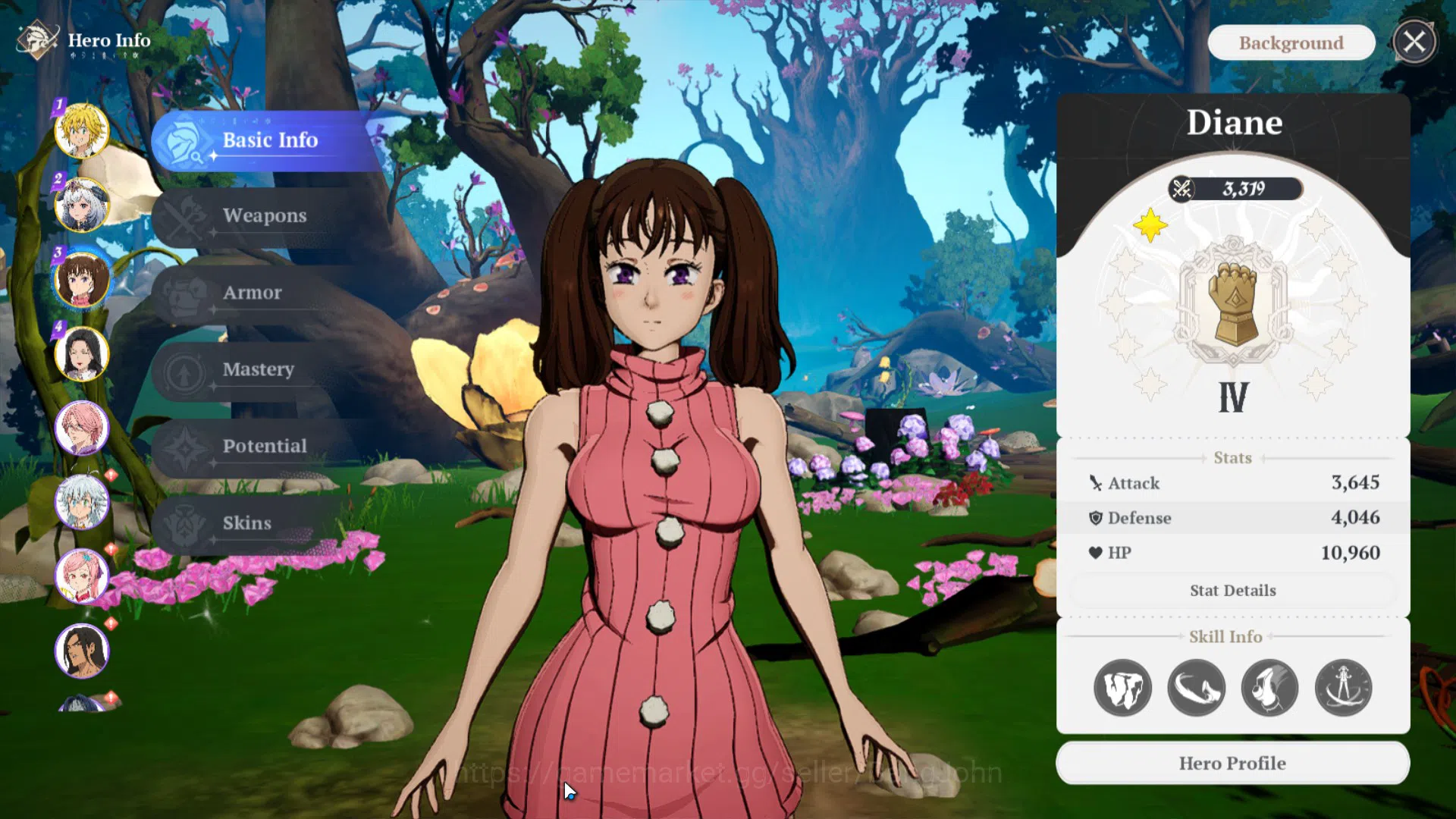 The Seven Deadly Sins: Origin Accounts SEA | Lvl 36 | 4 SSR | (Meliodas,Mannie)P2, Diane+ image 5