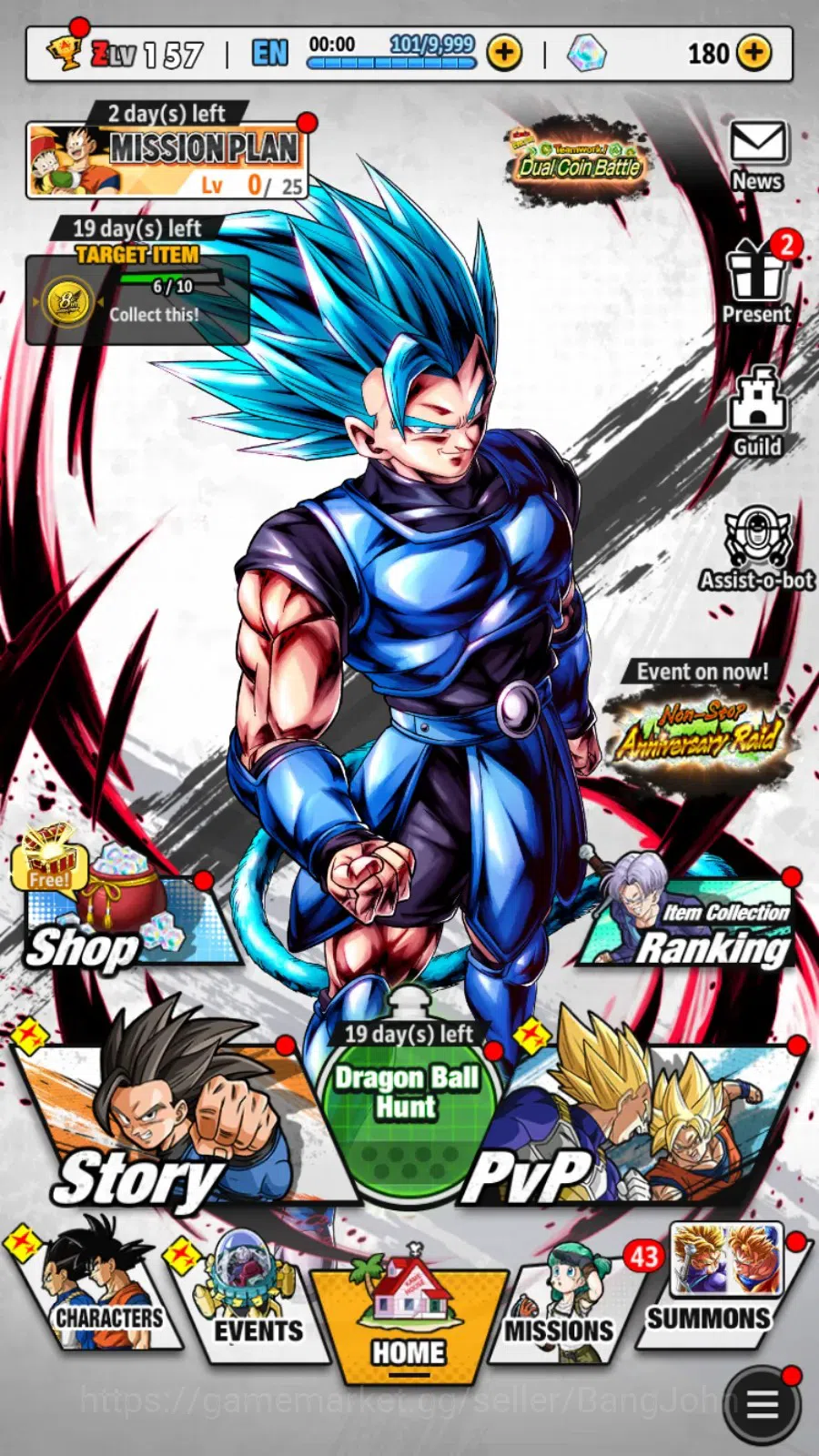 Dragon Ball Legends Accounts Android | Lvl 157|385M Total Power|180 CC|3 LR|6 U image 19