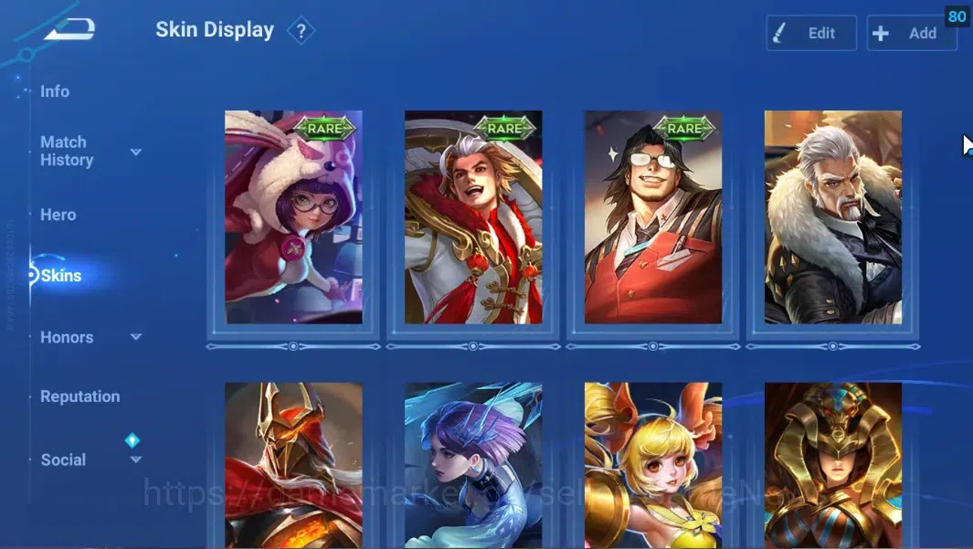 Honor of Kings Accounts Hero 43 Skin 30|Starter with Legend Skin(Di Renjie image 4