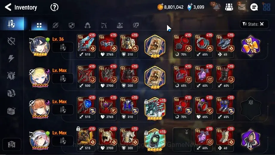 Epic Seven Accounts Global Unverif|New Era|8 ML(LOTScales,Barunka,NM L image 13