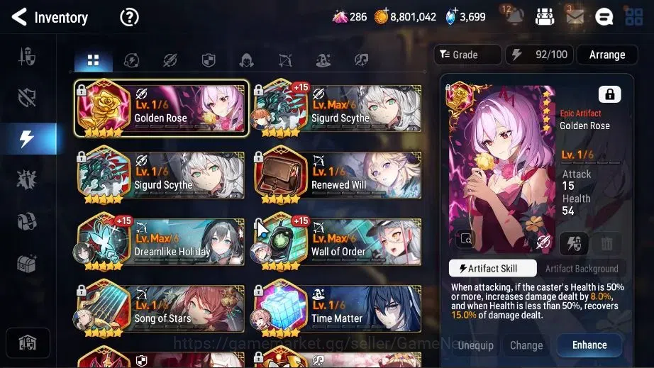 Epic Seven Accounts Global Unverif|New Era|8 ML(LOTScales,Barunka,NM L image 15