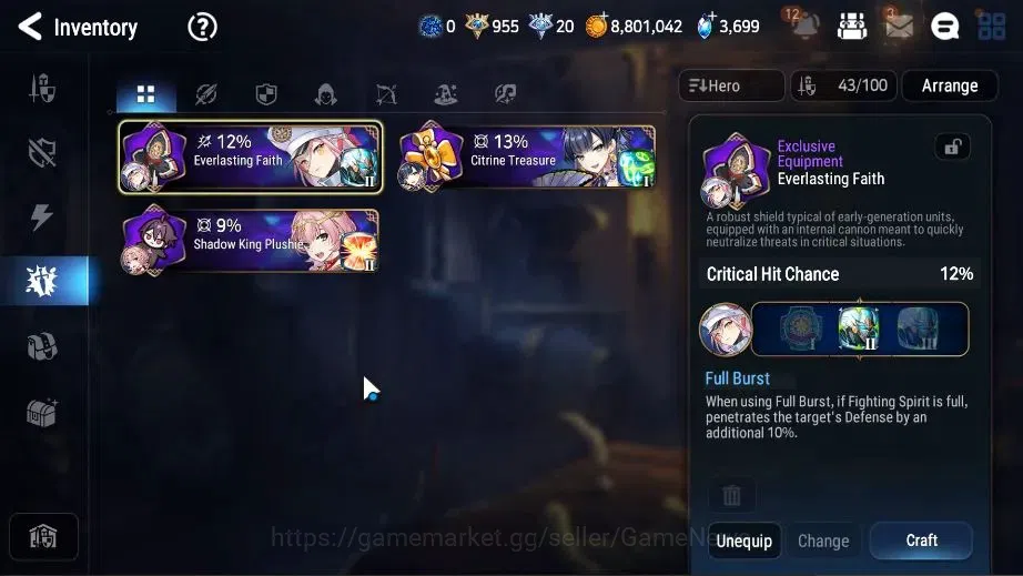 Epic Seven Accounts Global Unverif|New Era|8 ML(LOTScales,Barunka,NM L image 16
