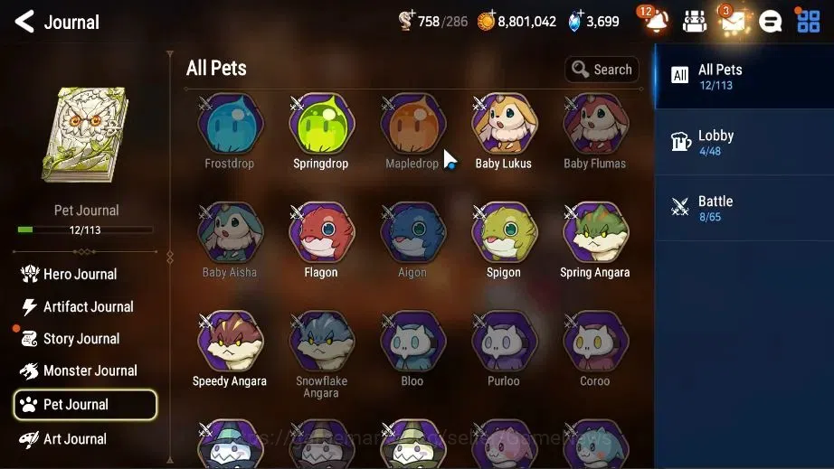 Epic Seven Accounts Global Unverif|New Era|8 ML(LOTScales,Barunka,NM L image 20