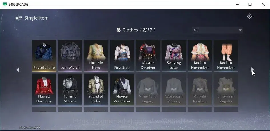 Where Winds Meet Accounts GLOBAL|Lv 95|GS 27K|Abyss Conqueror|1 RM|Peaceful  image 13