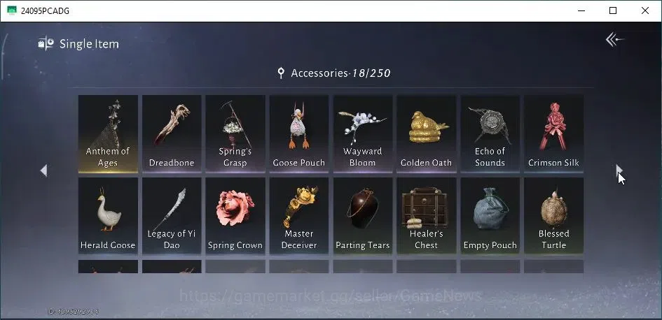 Where Winds Meet Accounts GLOBAL|Lv 95|GS 27K|Abyss Conqueror|1 RM|Peaceful  image 15