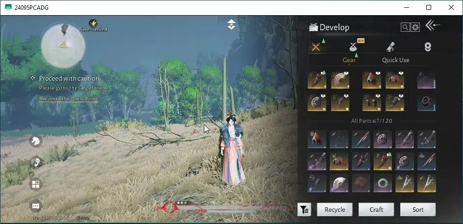 Where Winds Meet Accounts GLOBAL|Lv 95|GS 27K|Abyss Conqueror|1 RM|Peaceful  image 18